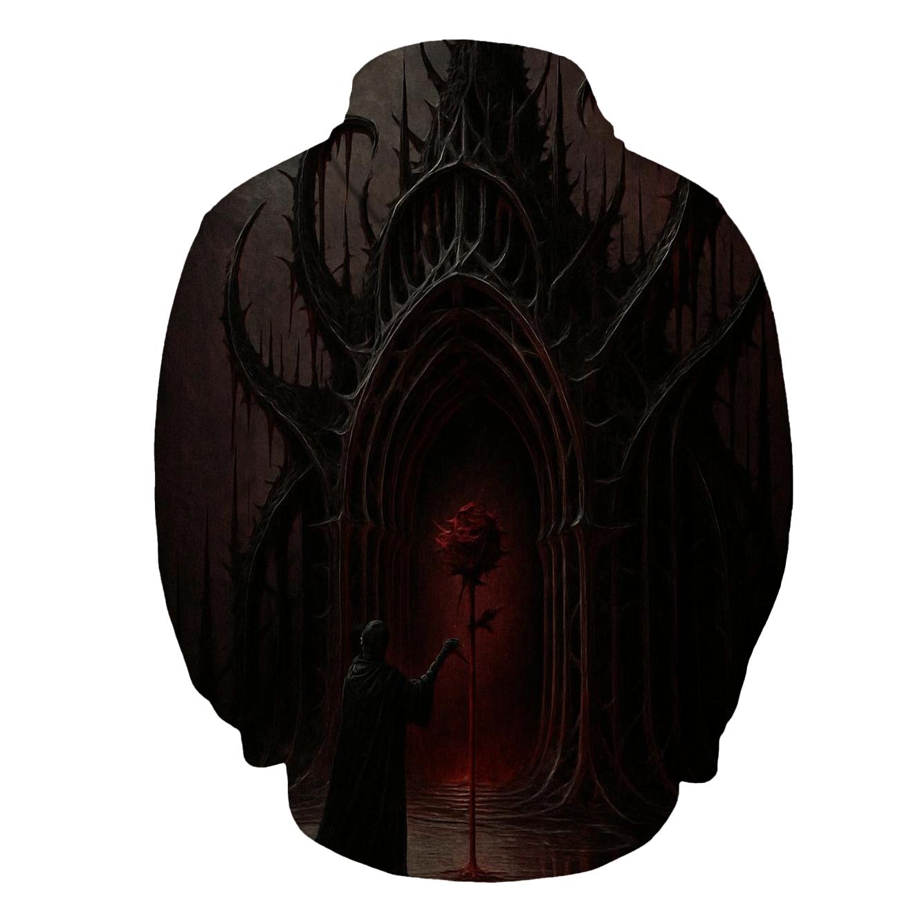 Cathedral Of Thorns And Blood heavyweight hoodies