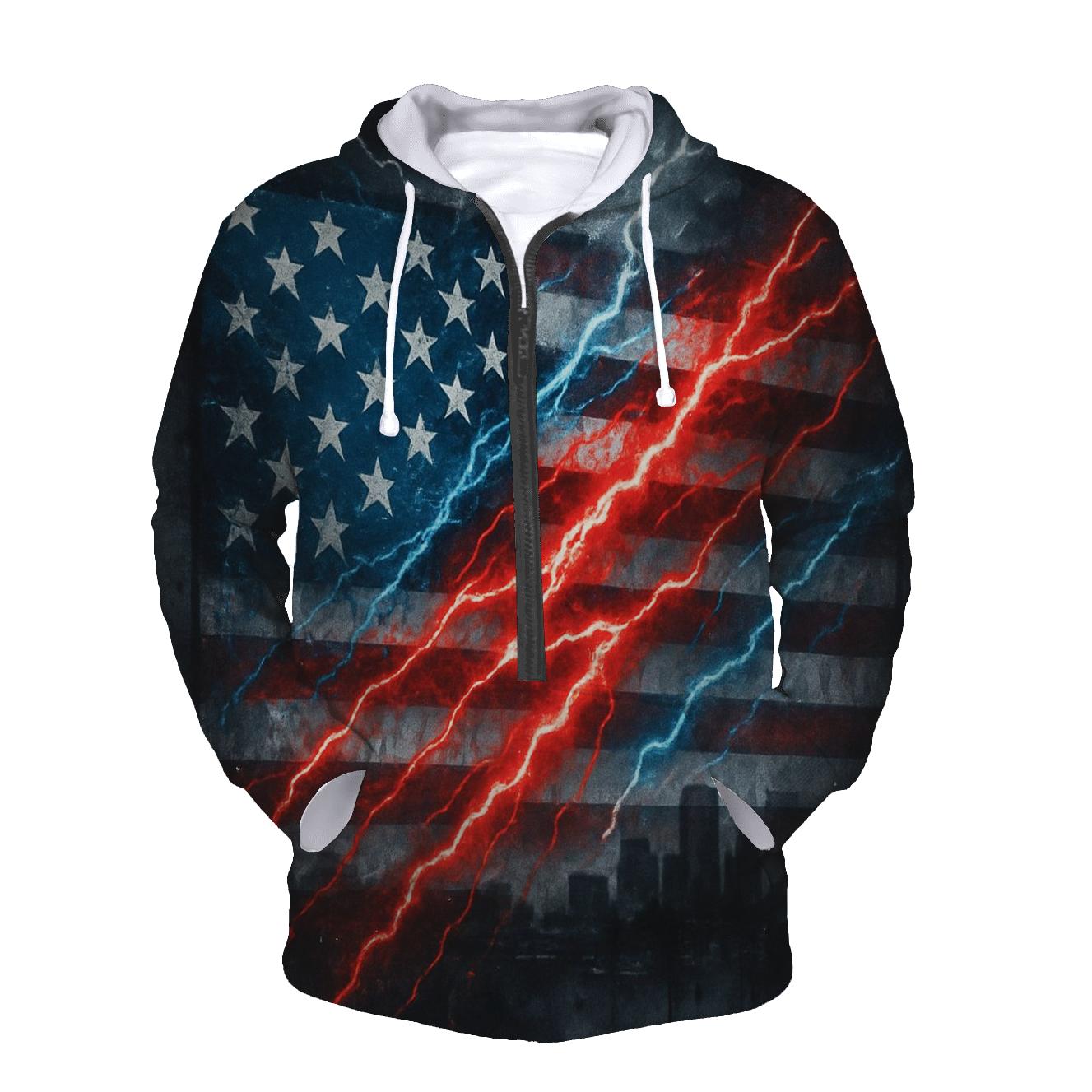 Thunderwave Urban Banner printed hoodies