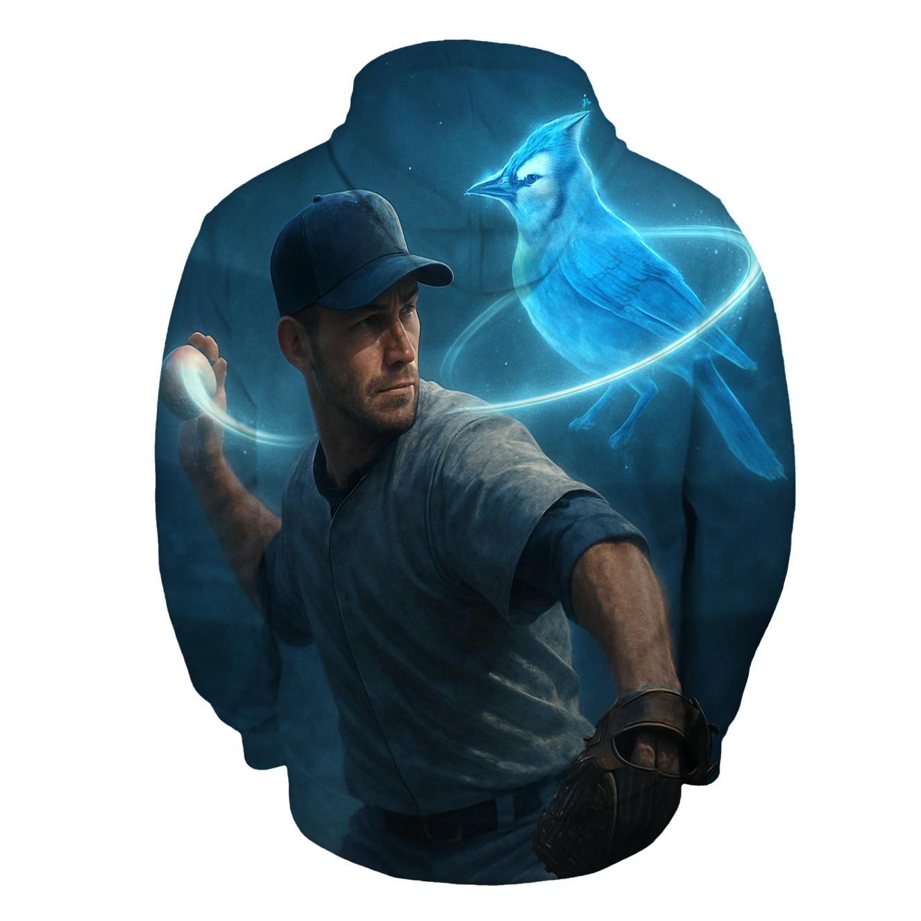 Orbital Curve Dance Blue Jays Classic zip-up hoodies