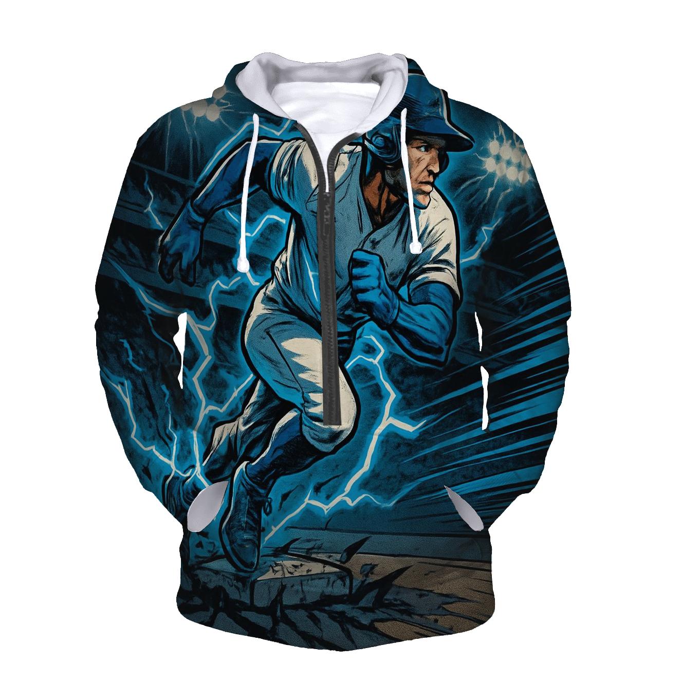 Stadium Thunder Sprint printed hoodies