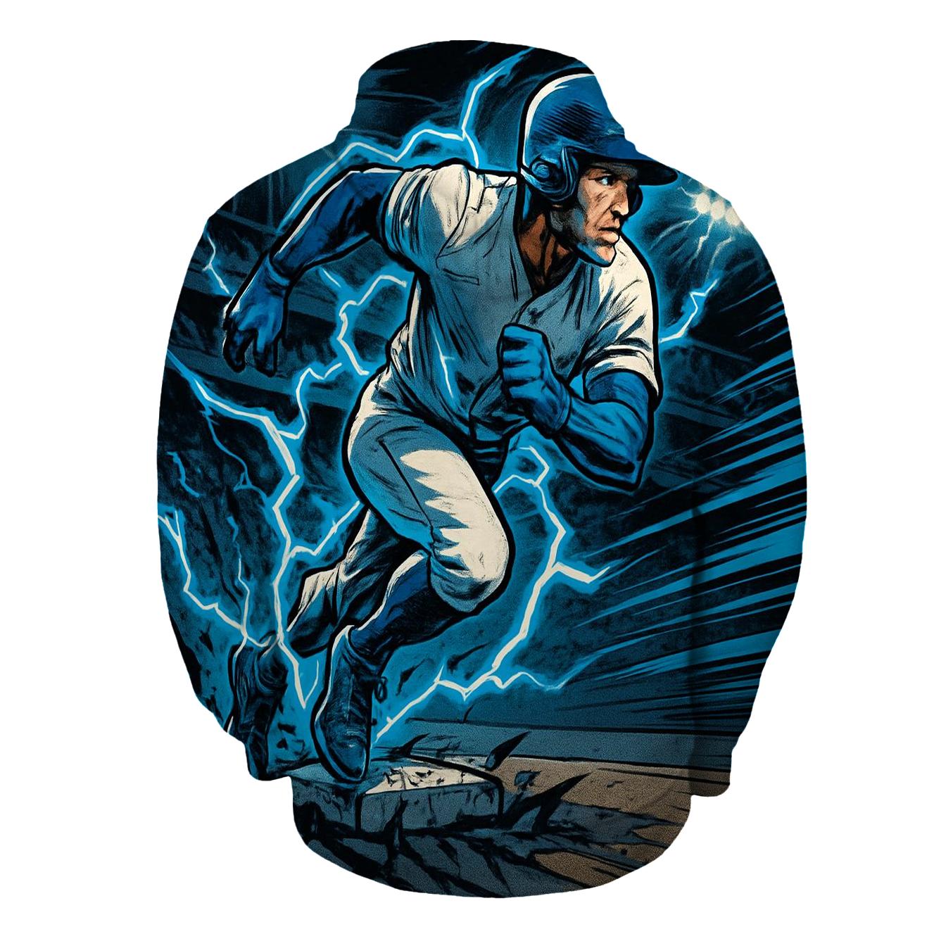 Stadium Thunder Sprint printed hoodies