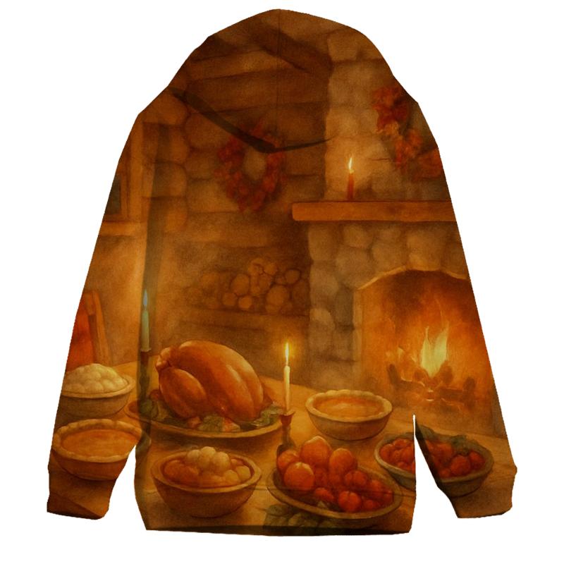 Cabin Hearth Thanksgiving Dream hoodies fashion