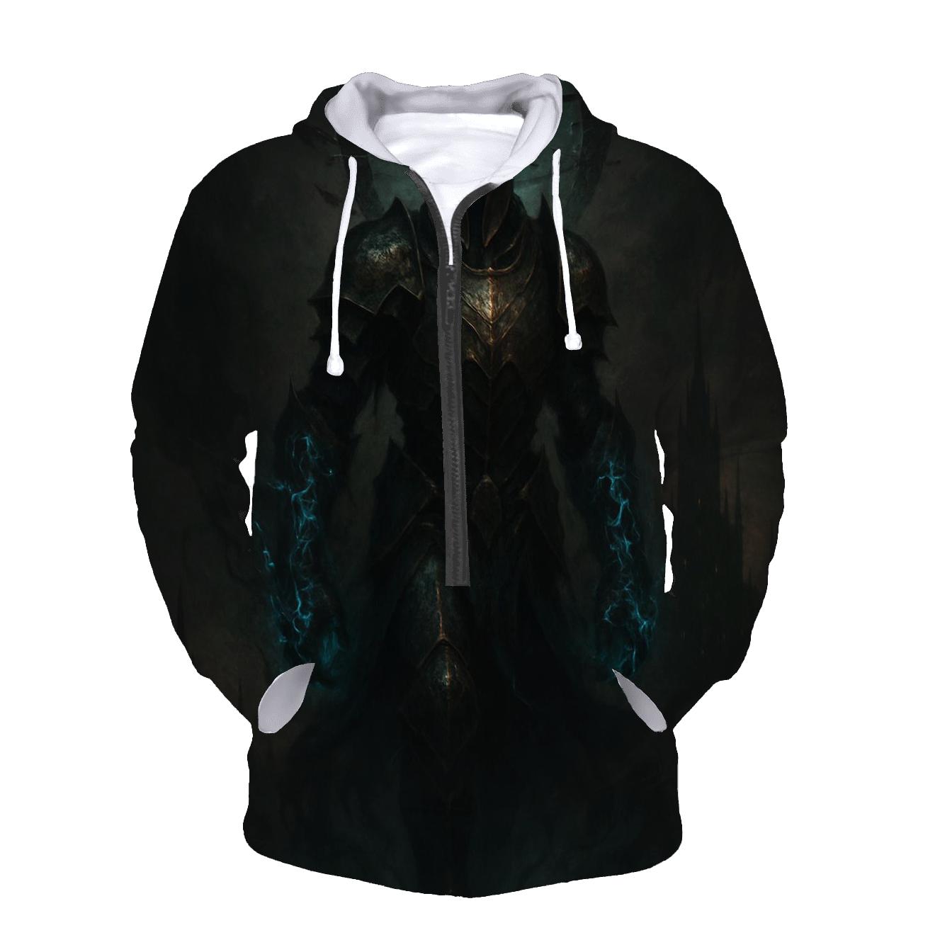 Obsidian Harbinger With Broken Halo pullover hoodies
