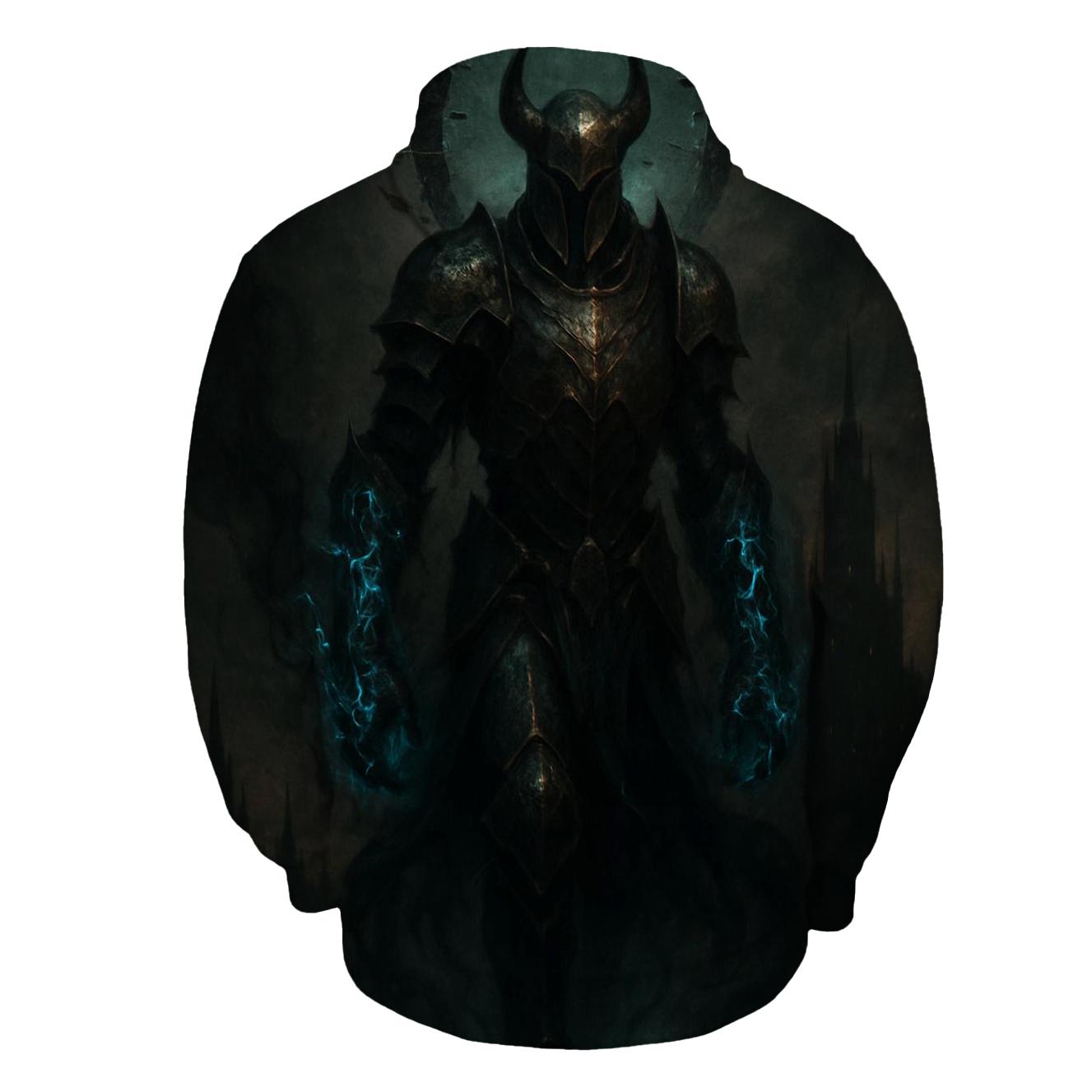 Obsidian Harbinger With Broken Halo pullover hoodies