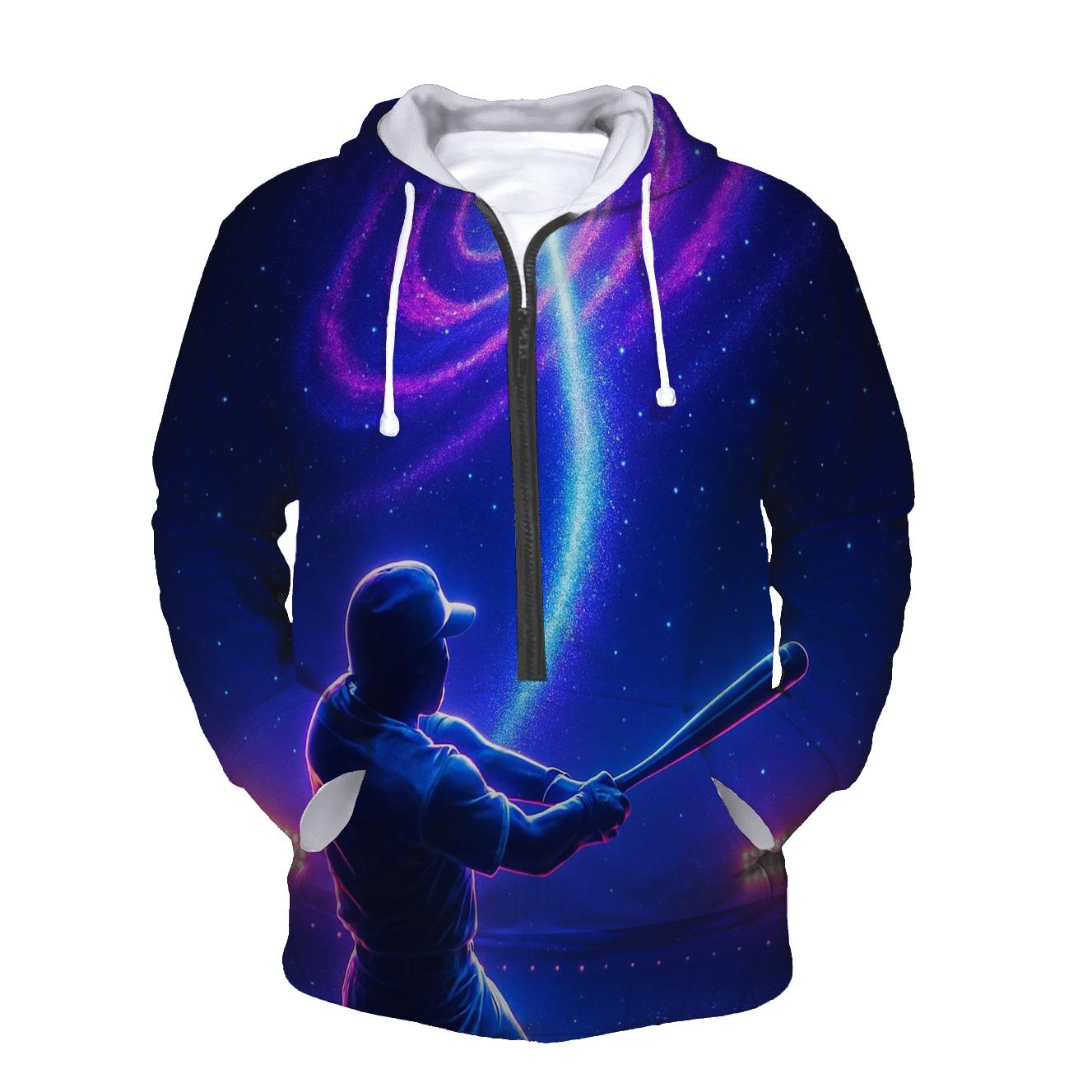 Galactic Upper Deck Shot heavyweight hoodies