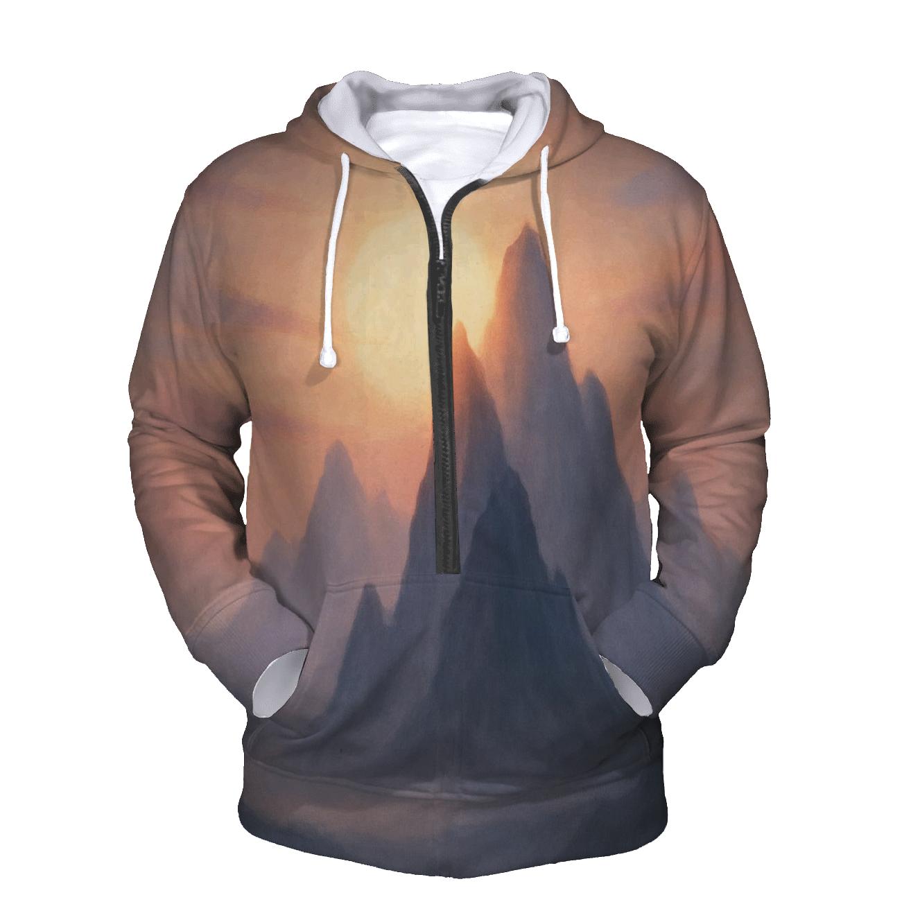 Mountain Halo Drift hoodie designs