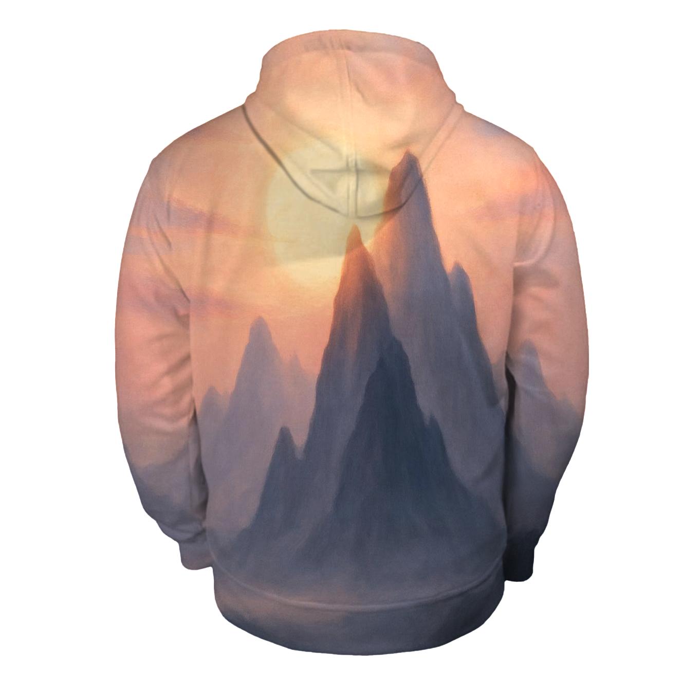 Mountain Halo Drift hoodie designs