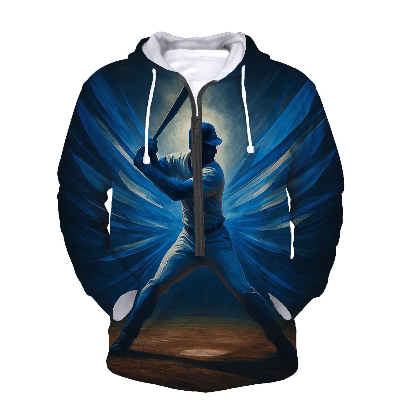 Blue Velocity Wings hoodie styles