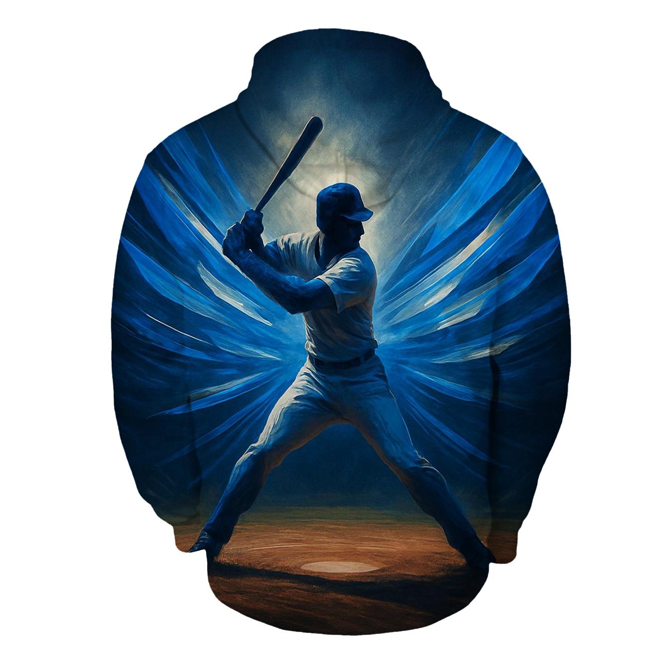 Blue Velocity Wings hoodie styles