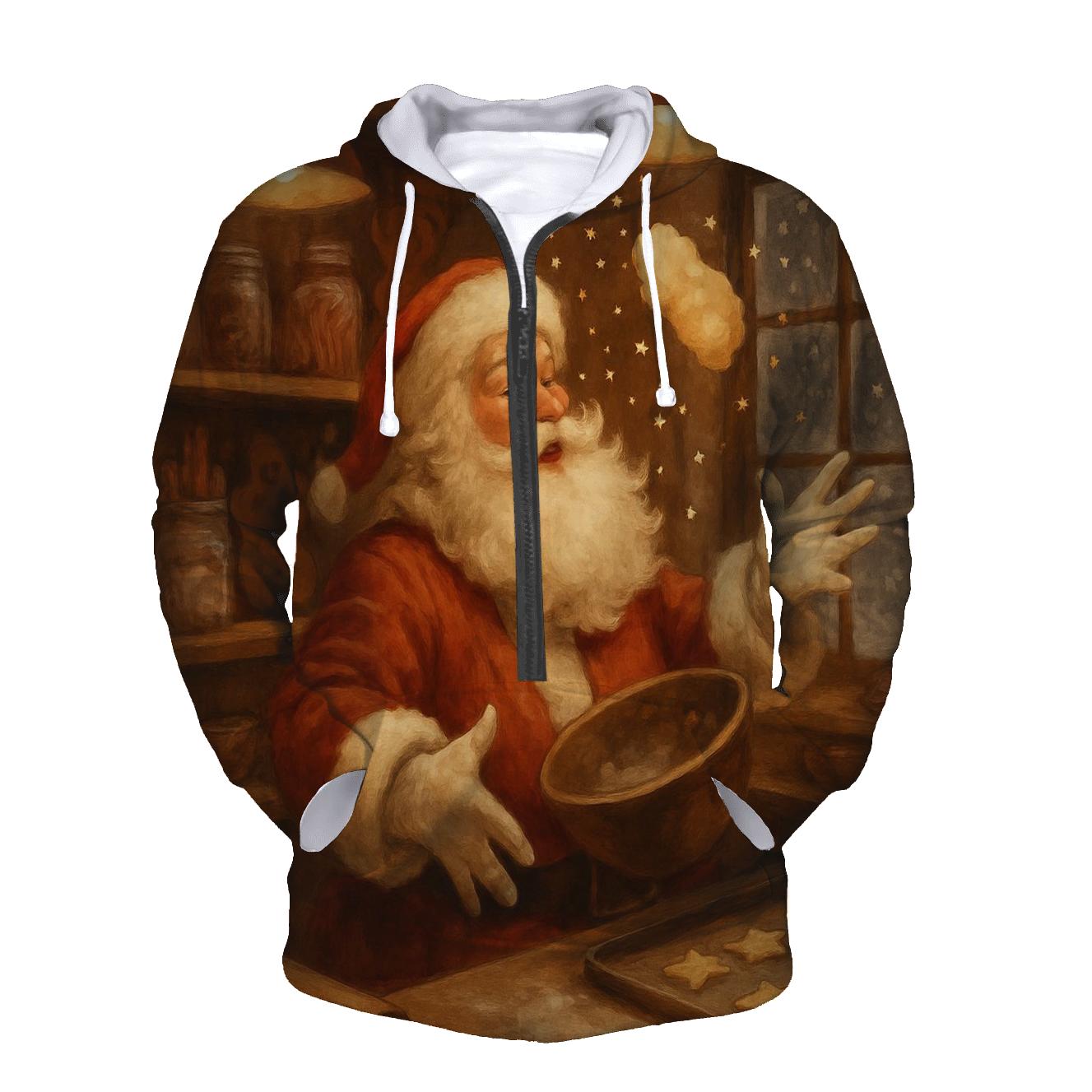 Midnight Kitchen Santa Baker hoodie styles