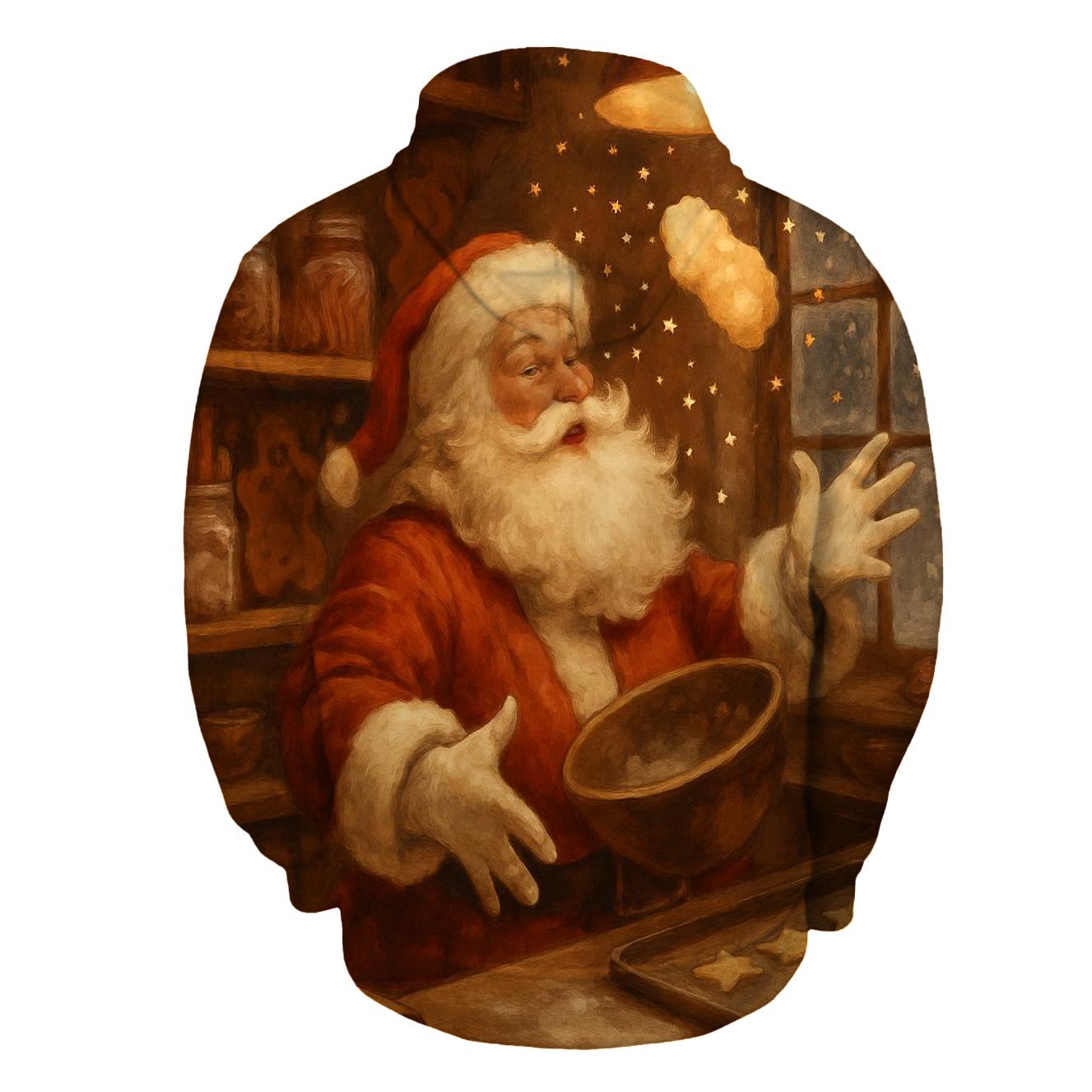 Midnight Kitchen Santa Baker hoodie styles