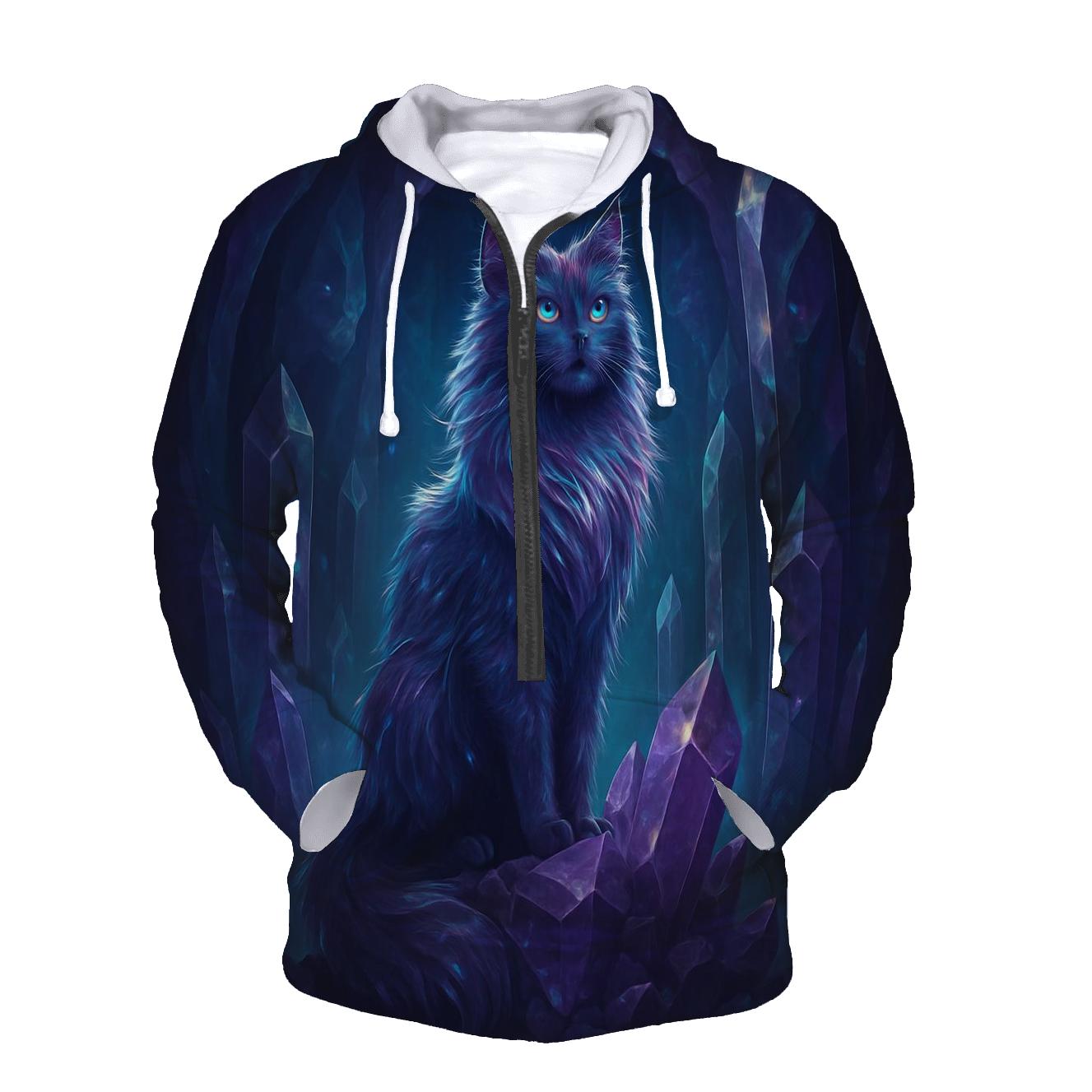 Crystal Cavern Echo Cat hoodie trends