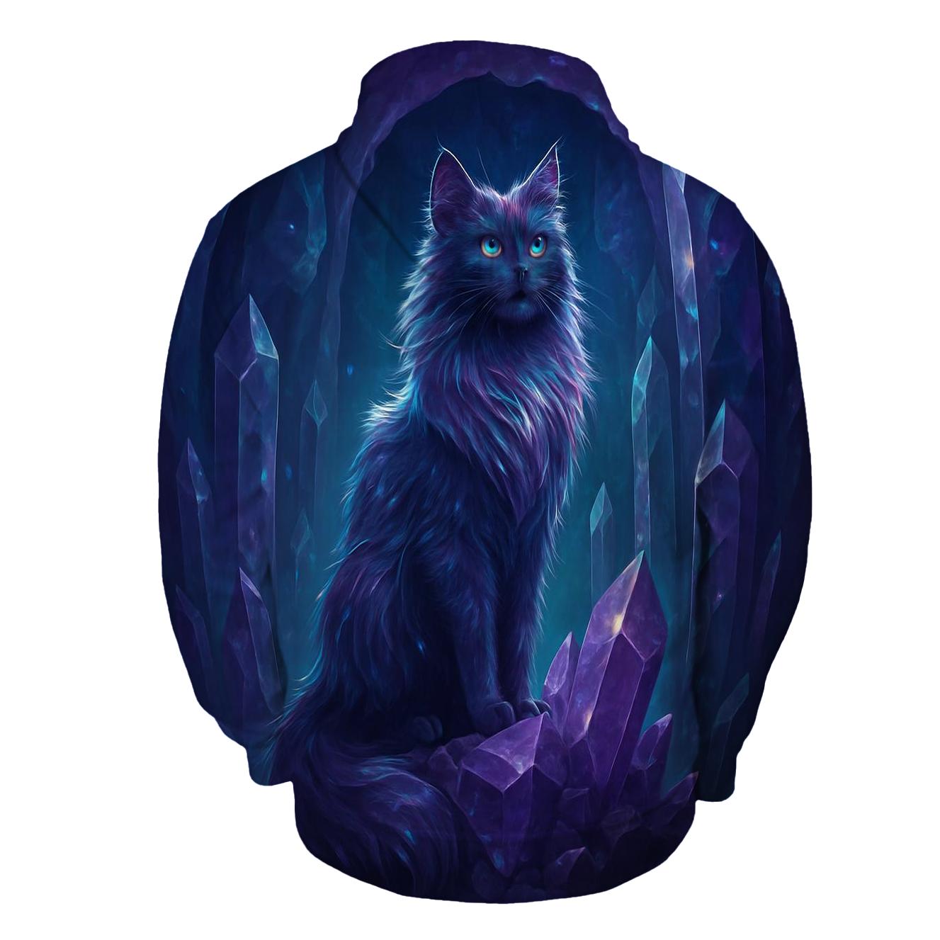Crystal Cavern Echo Cat hoodie trends