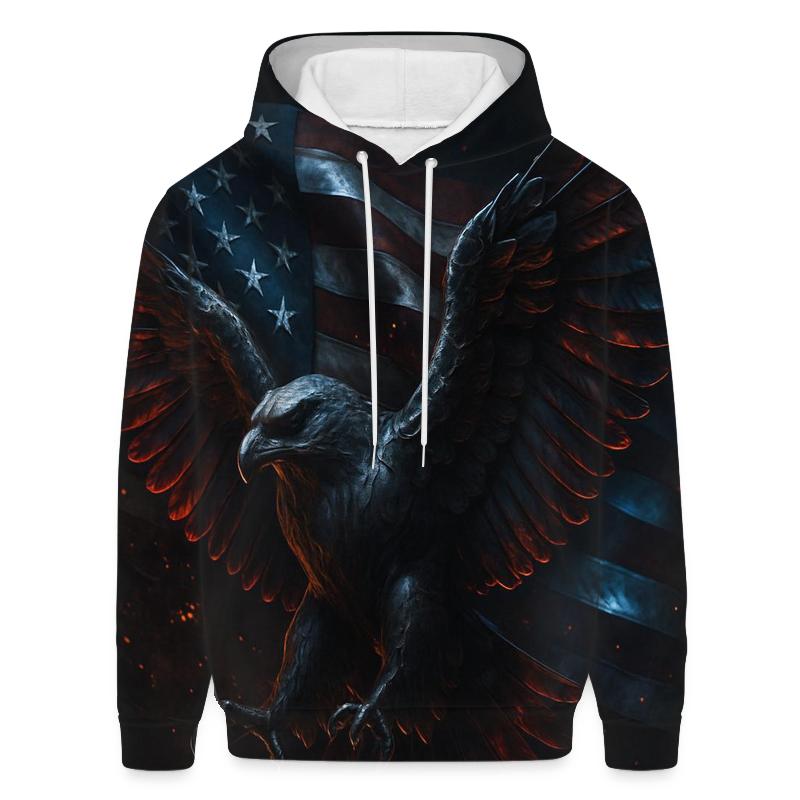 Iron Eagle Ember Flag pullover hoodies