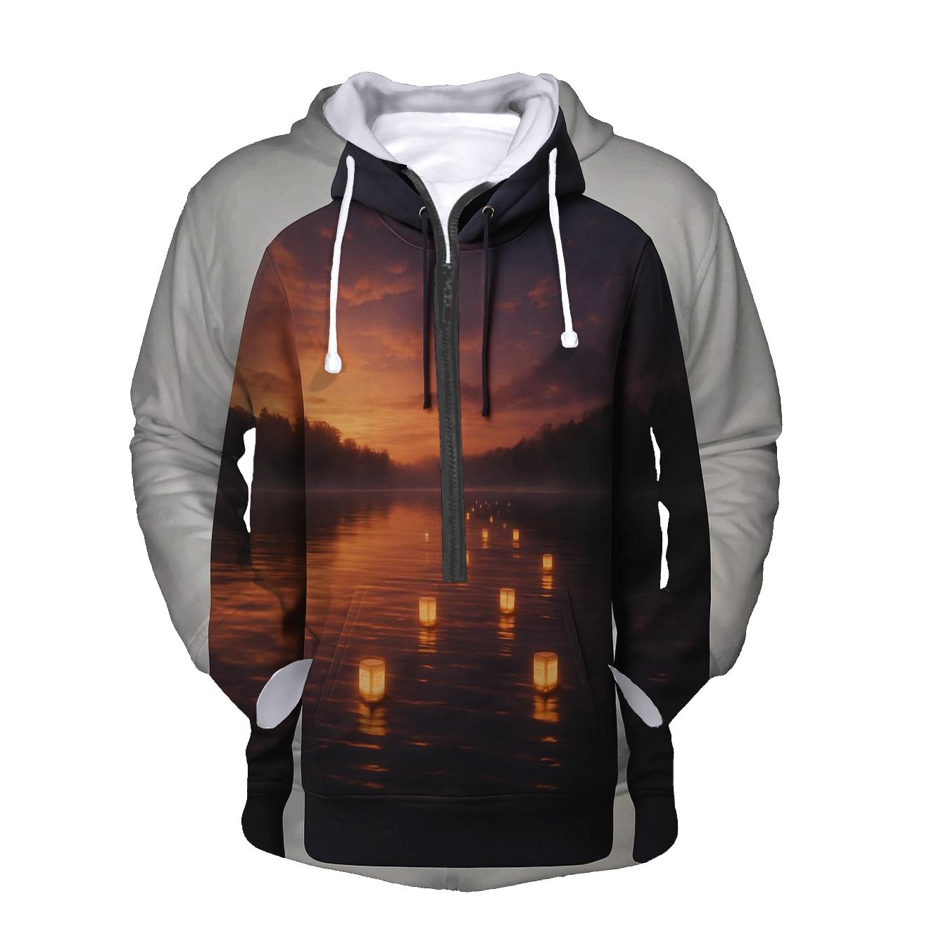 Lantern Lake Sundown heavyweight hoodies