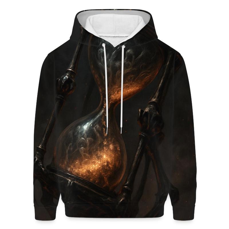 Hourglass Of Shattered Souls embroidered hoodies