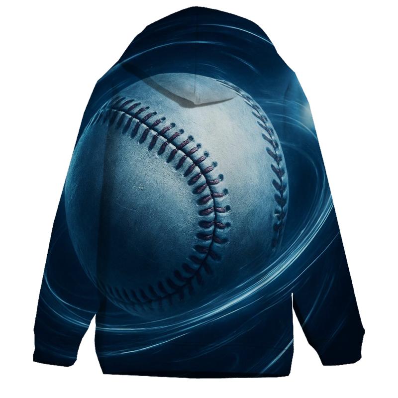 Icy Blue Curveball Orbit hoodie designs