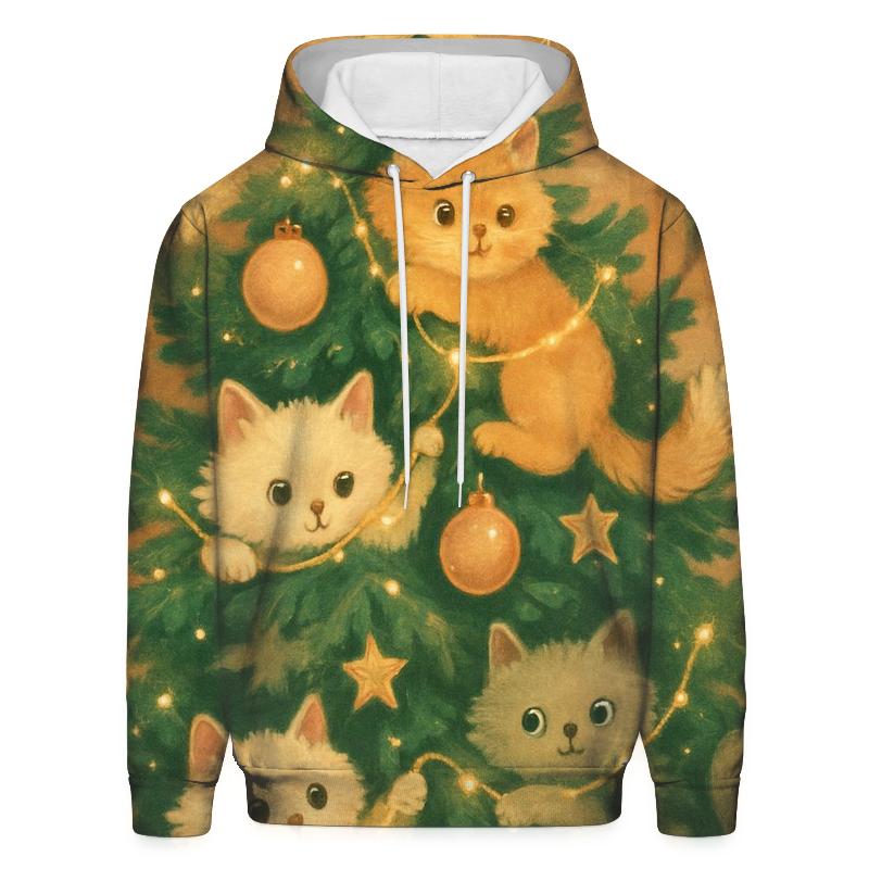 Cat Ornament Tree Takeover hoodie designs