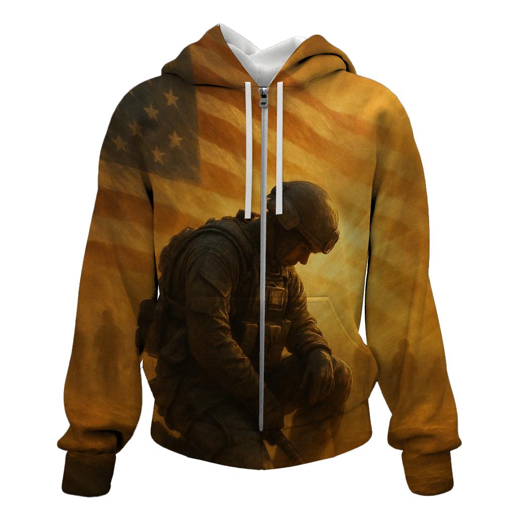 Honor In The Desert Wind pullover hoodies