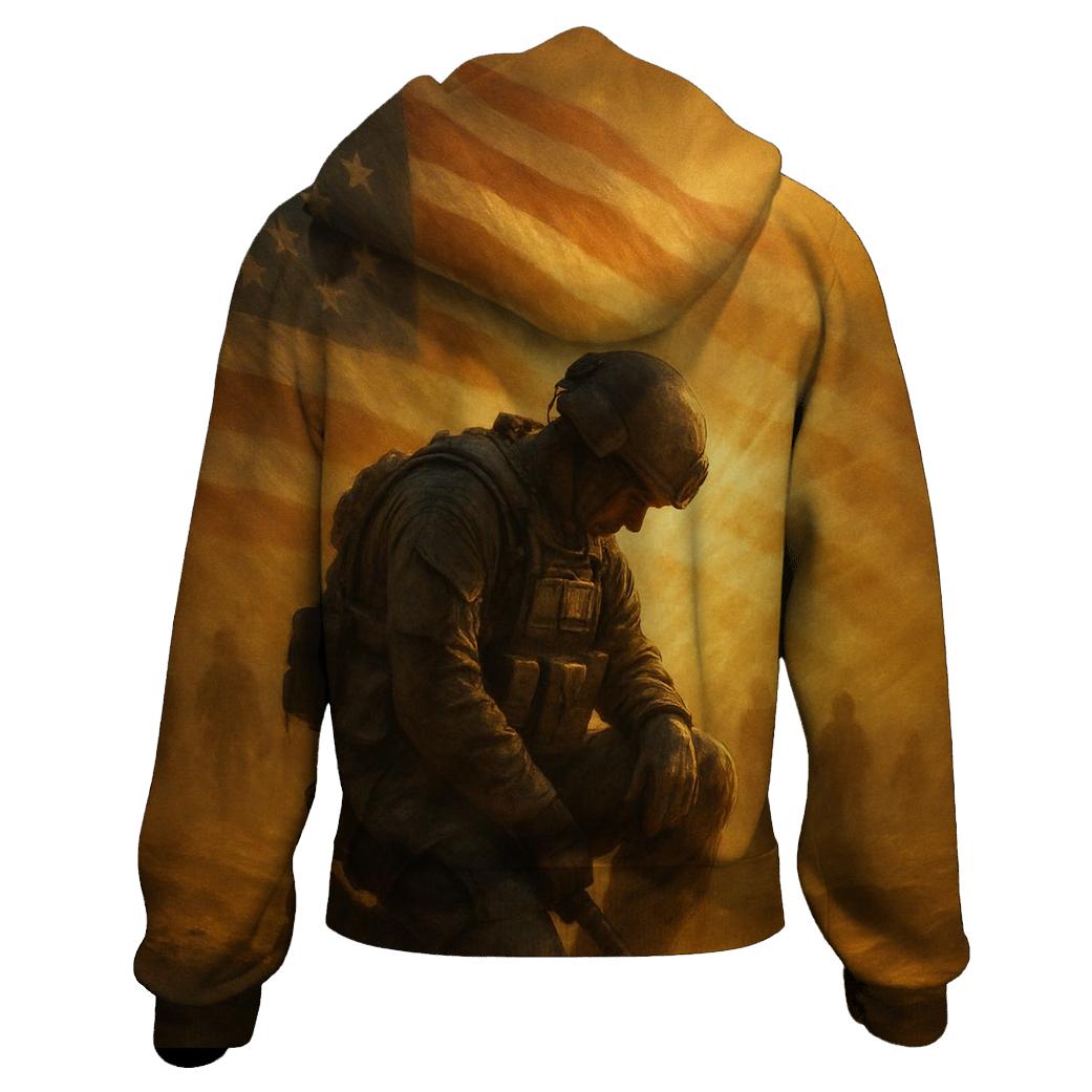 Honor In The Desert Wind pullover hoodies