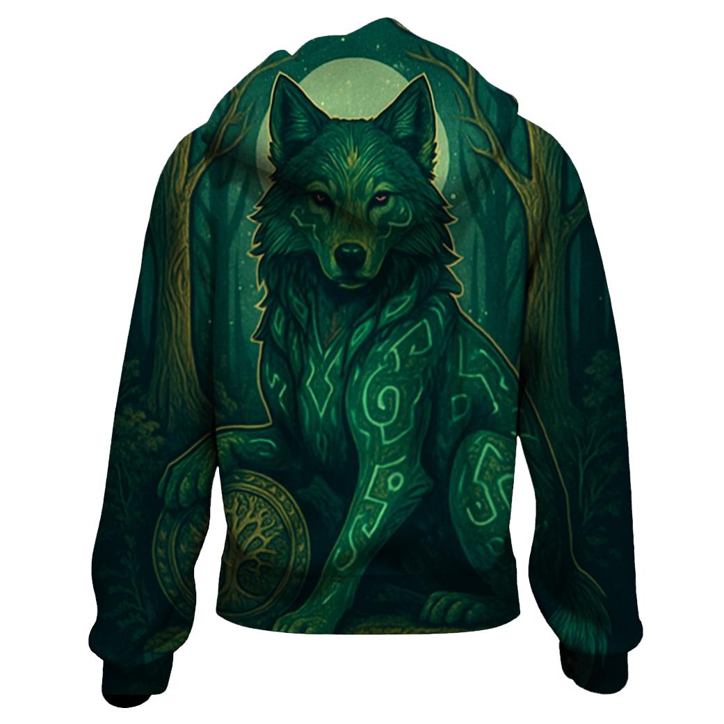 Runes Of The Forest Sentinel lightweight hoodies