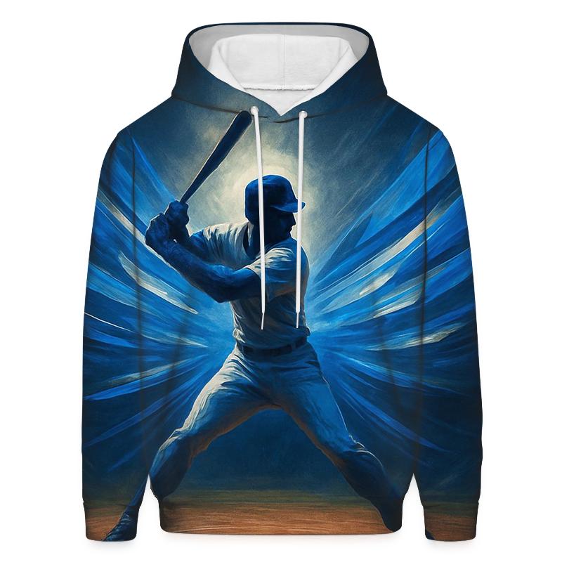 Blue Velocity Wings heavyweight hoodies