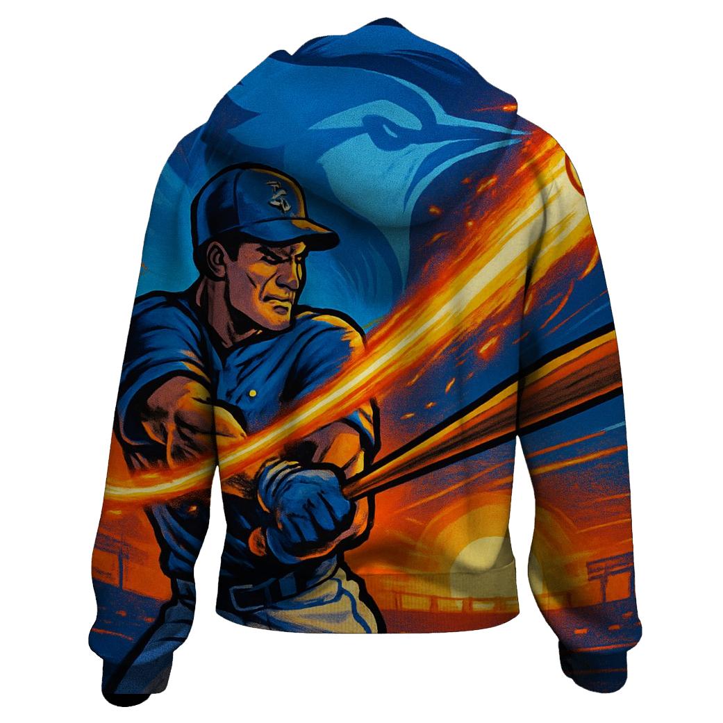 Solar Arc Slugger Blue Jays graphic hoodies