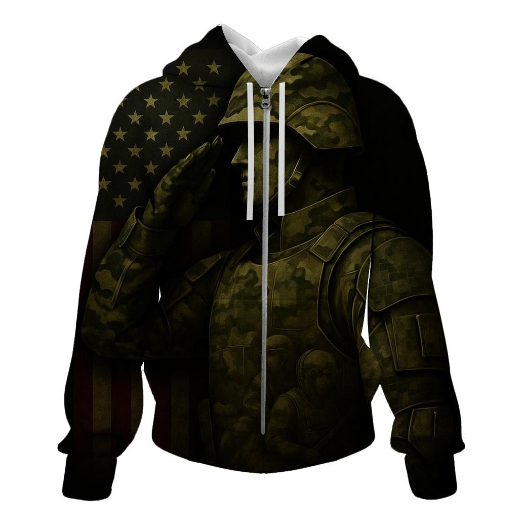 Camouflage Of Courage hoodies fashion