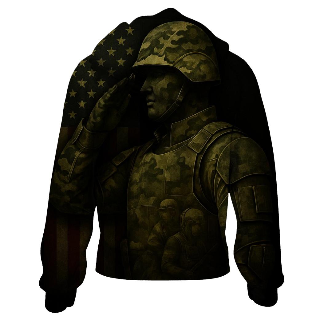 Camouflage Of Courage hoodies fashion