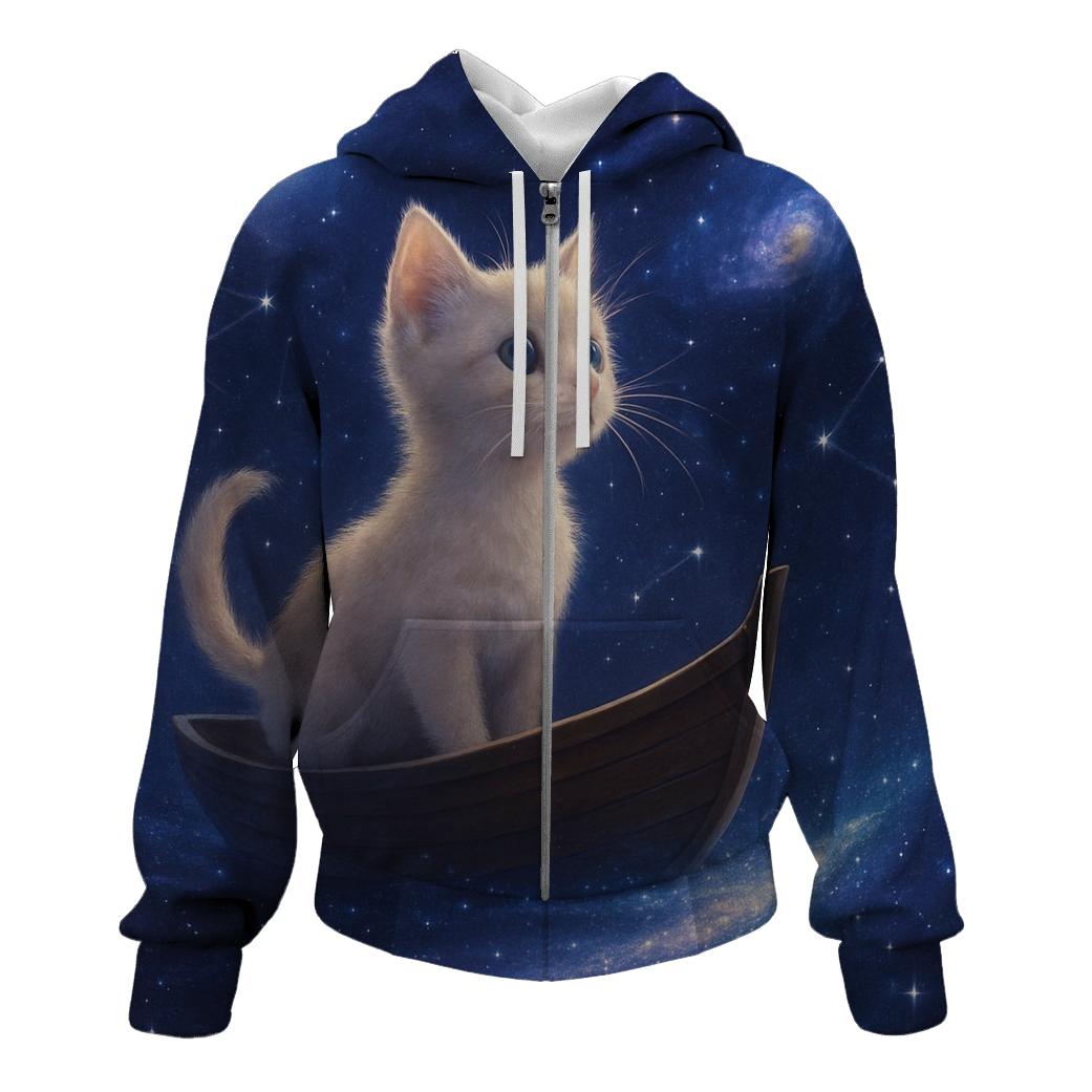 Starboat Voyager Cat heavyweight hoodies