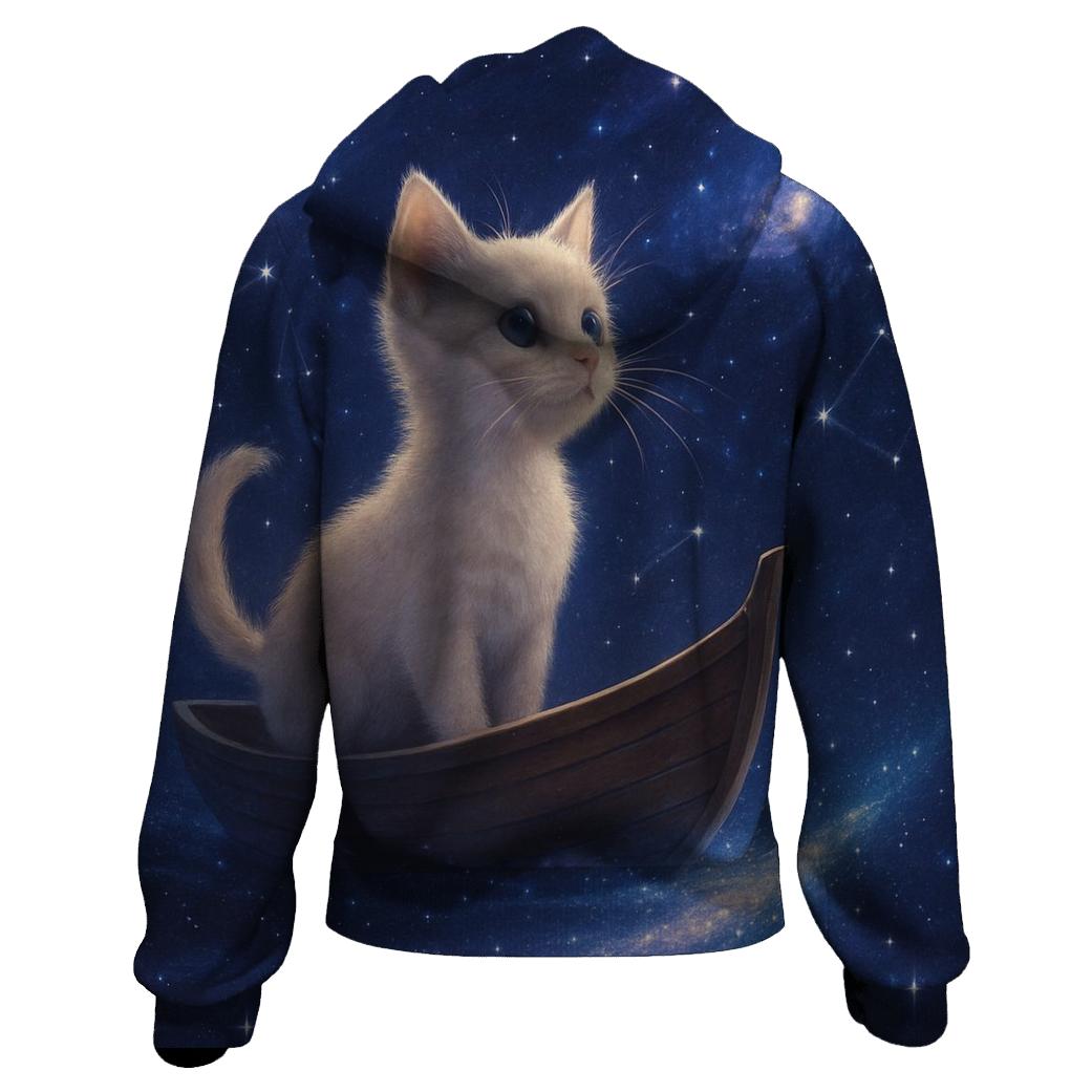 Starboat Voyager Cat heavyweight hoodies
