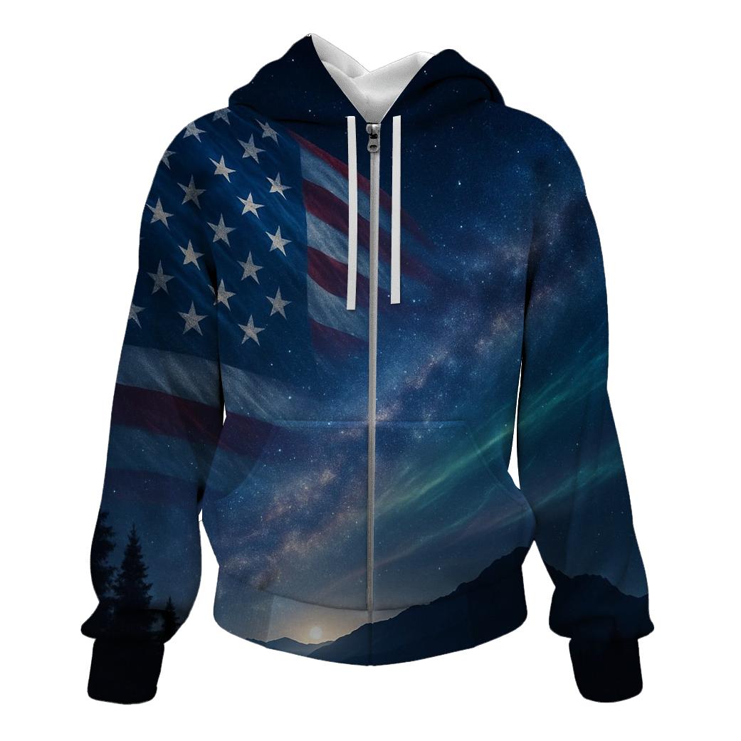 Celestial Stripes Horizon hoodie designs