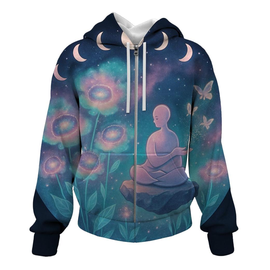 Garden Of Nebula Blossoms hoodie styles