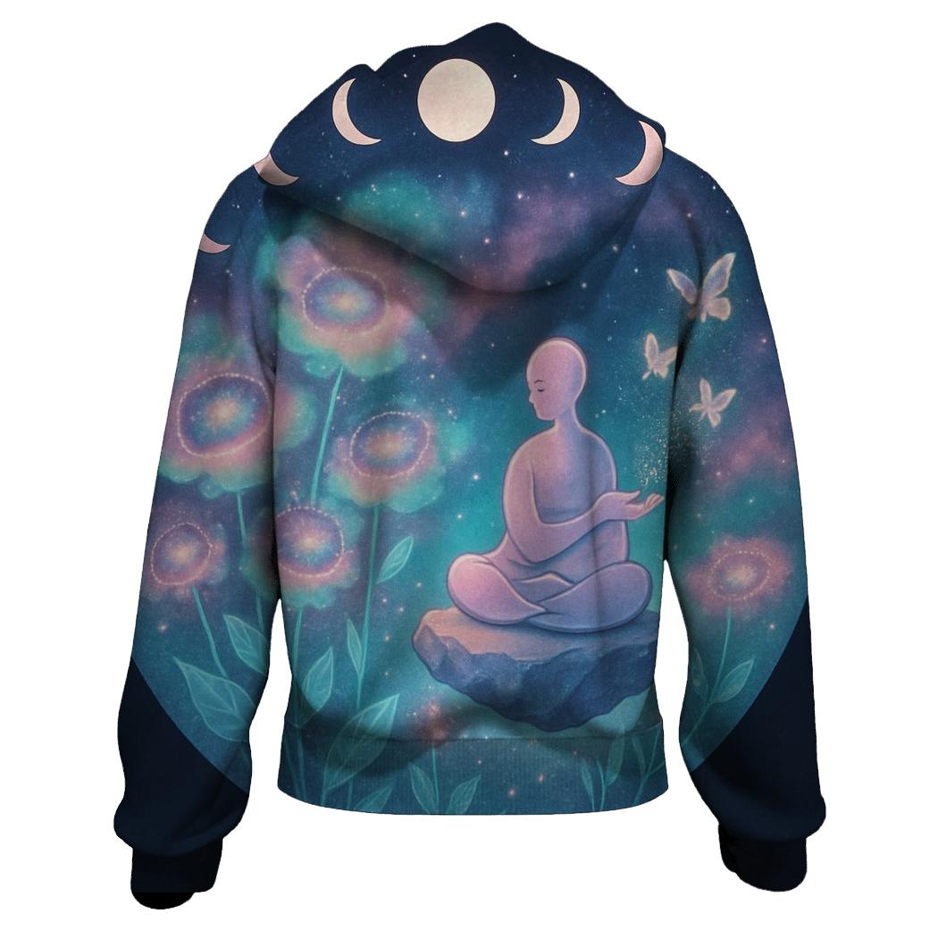 Garden Of Nebula Blossoms hoodie styles