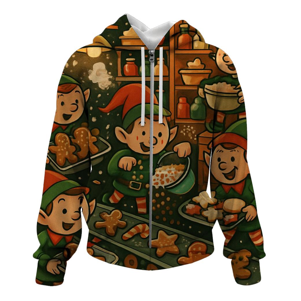 Elves Workshop Cookie Chaos hoodies fashion