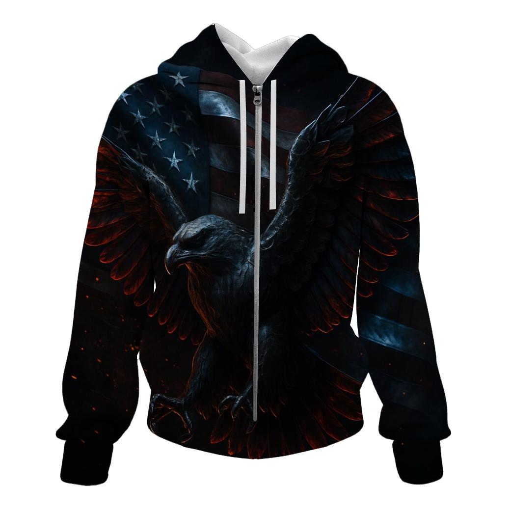 Iron Eagle Ember Flag custom hoodies