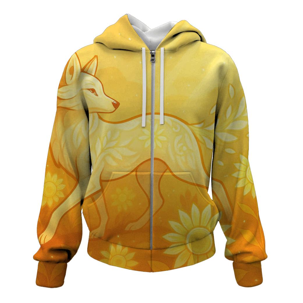 Solar Blossom She Wolf hoodie trends