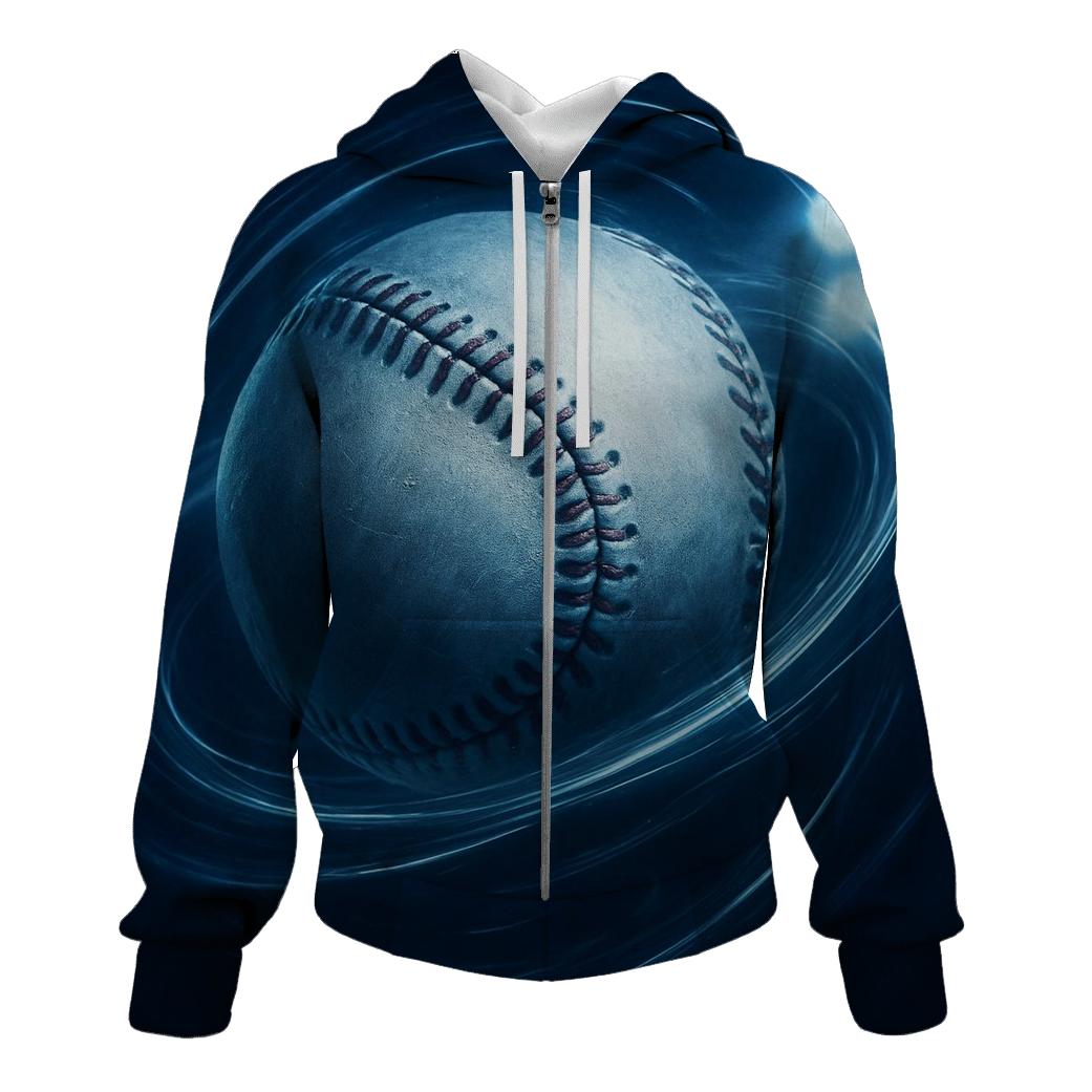 Icy Blue Curveball Orbit heavyweight hoodies