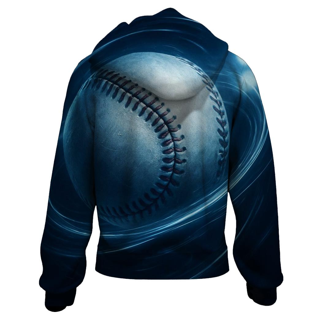 Icy Blue Curveball Orbit heavyweight hoodies