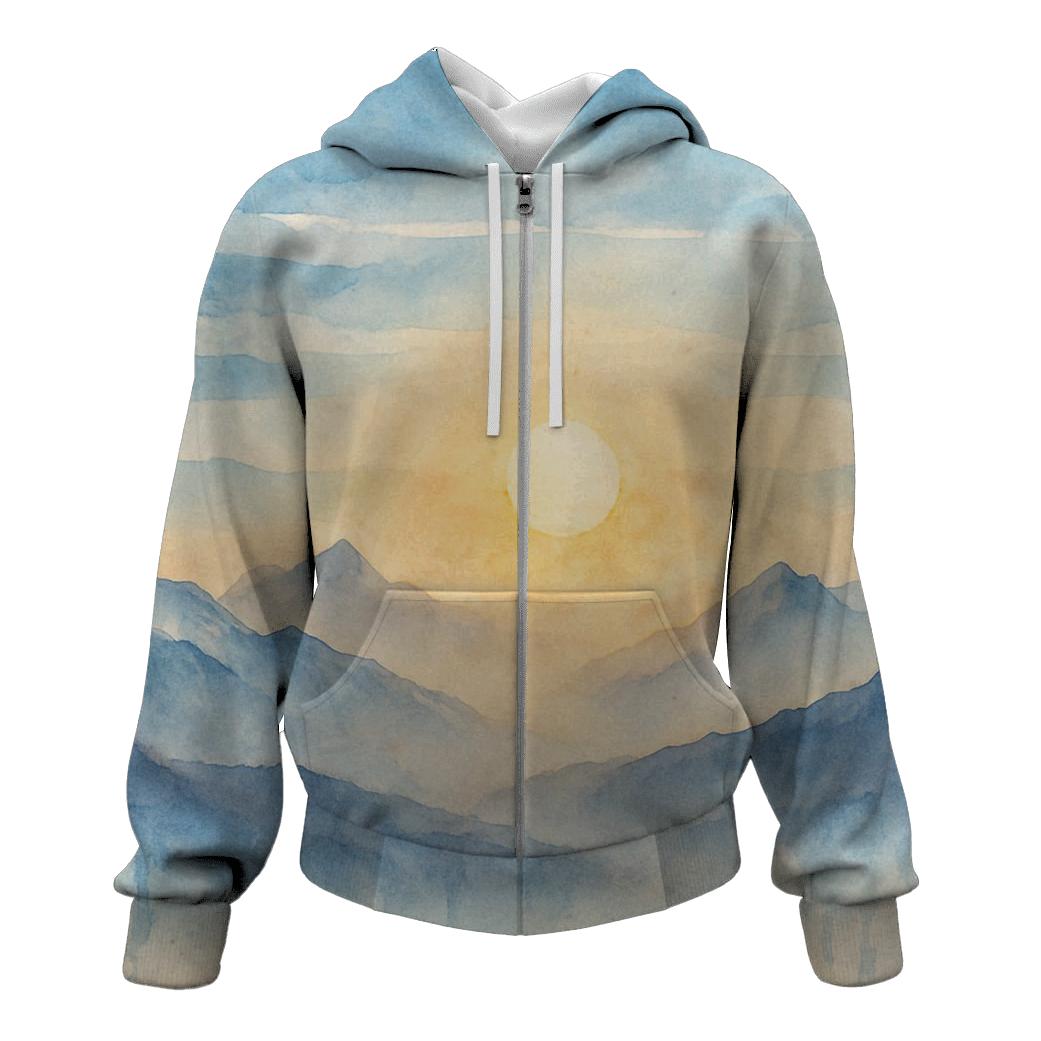 Argentinian Flag Andean Cloudscape pullover hoodies