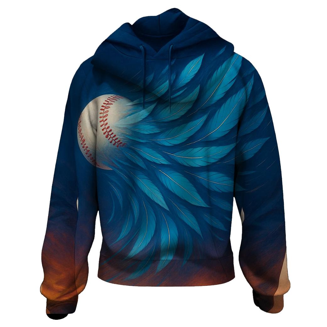 Twilight Feather Fastbreak Blue Jays lightweight hoodies