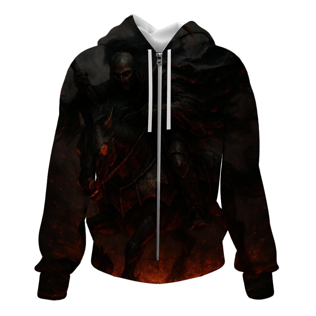 Infernal Rider Of The Wastes graphic hoodies