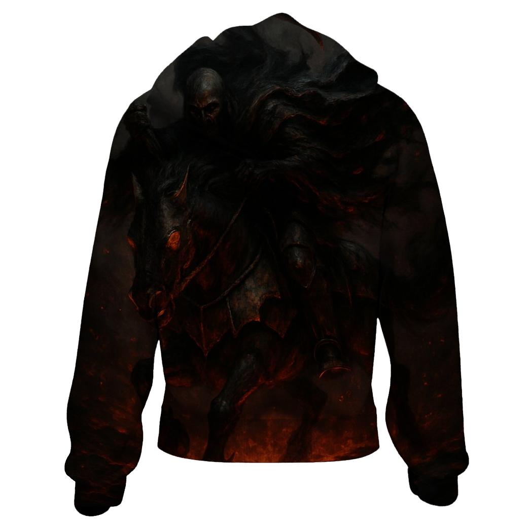 Infernal Rider Of The Wastes graphic hoodies