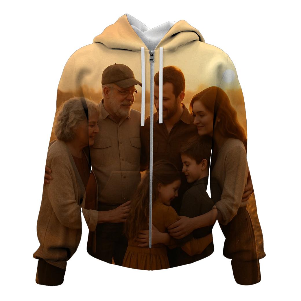 Golden Field Family Harvest Embrace heavyweight hoodies