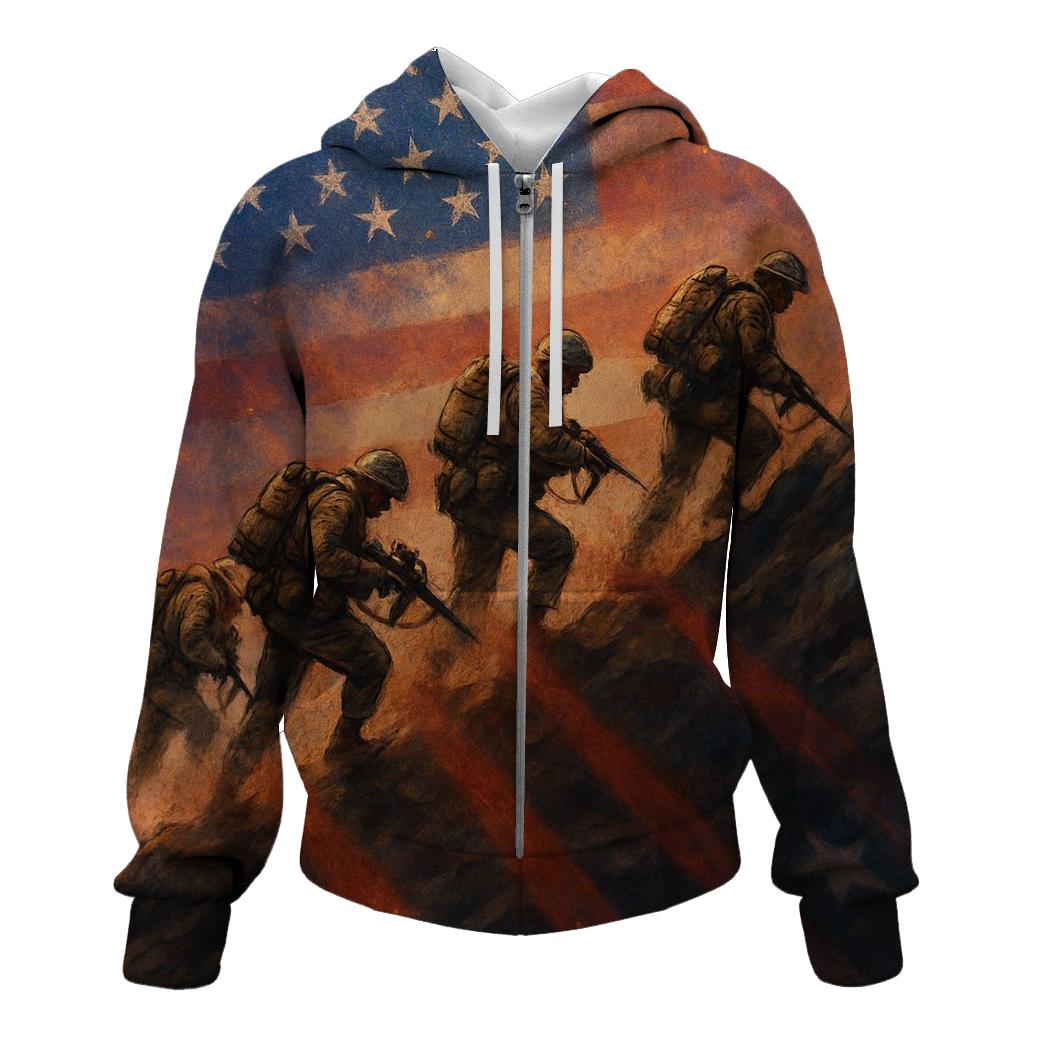 Freedom Carried On Their Shoulders hoodie designs