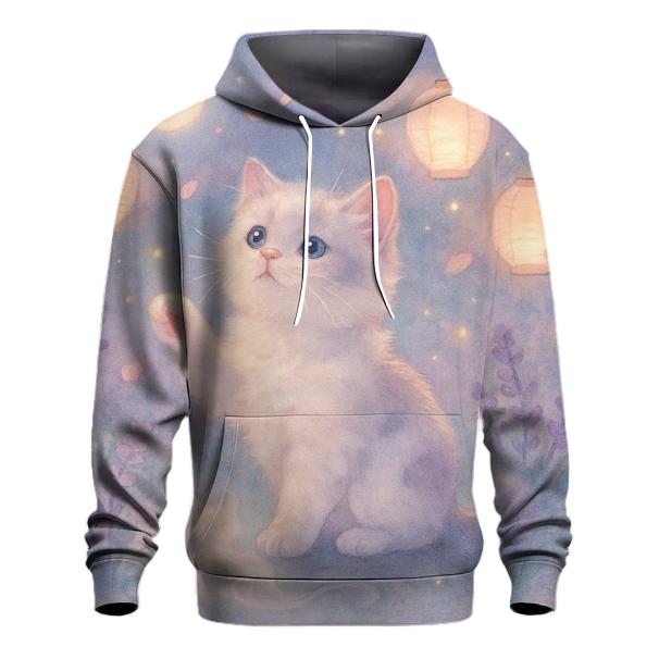 Lantern Garden Dream Cat hoodie designs