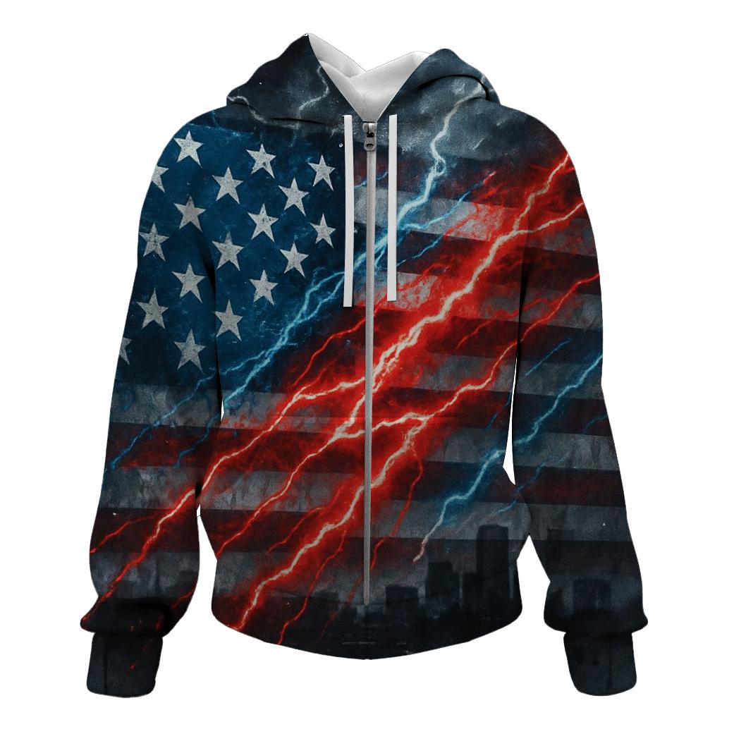 Thunderwave Urban Banner graphic hoodies