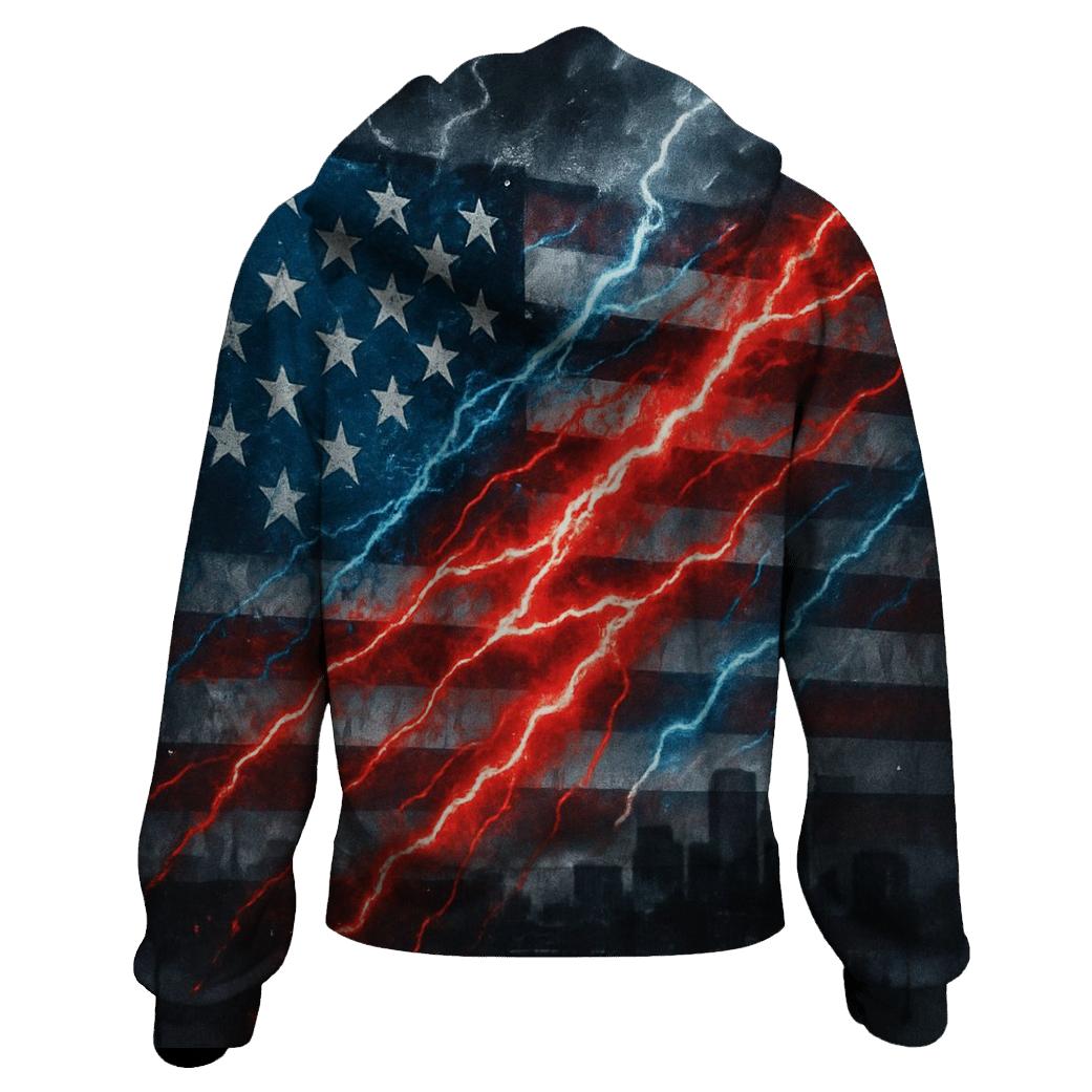 Thunderwave Urban Banner graphic hoodies