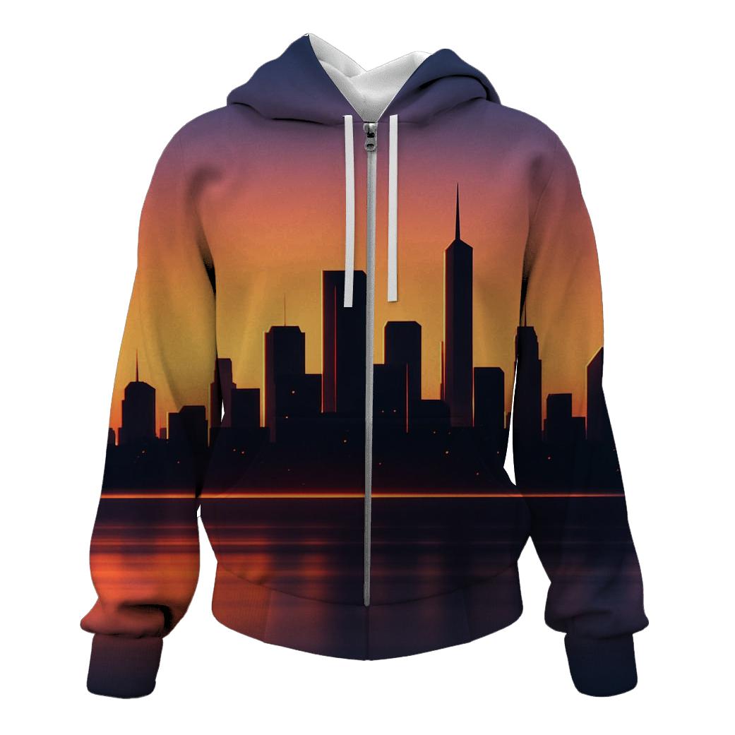Skyline Echo Afterglow designer hoodies