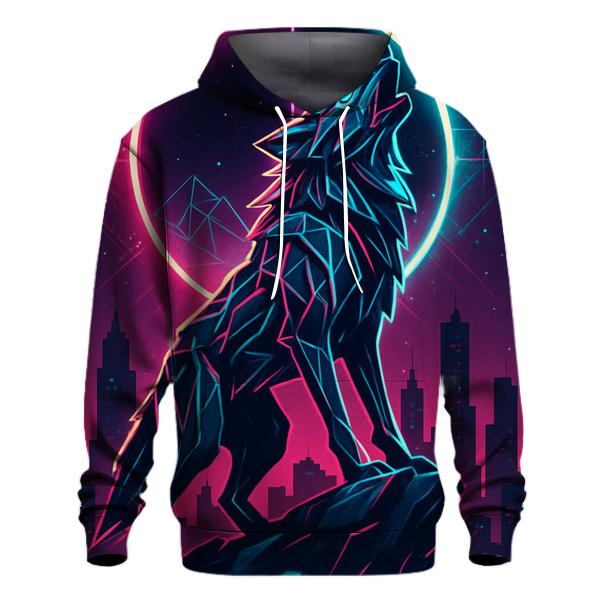 Neon Eclipse Howler printed hoodies